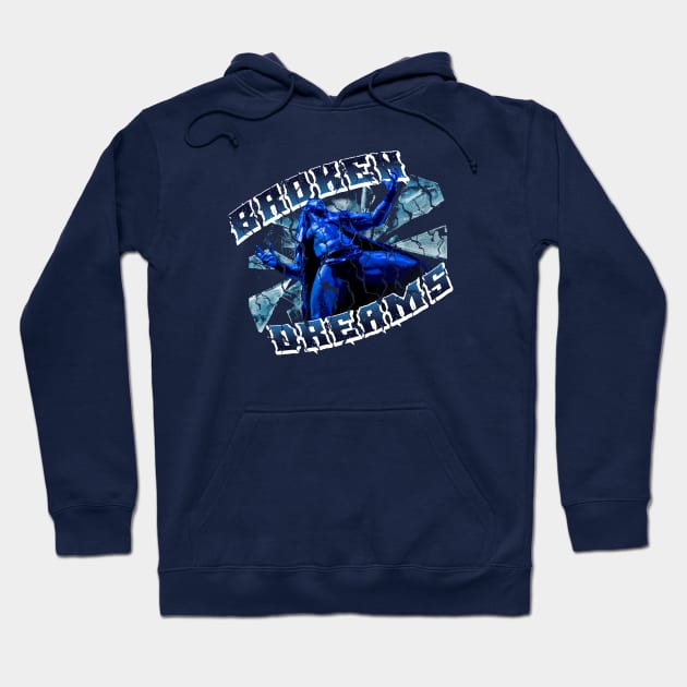 Broken Dreams Hoodie by Mercado Graphic Design